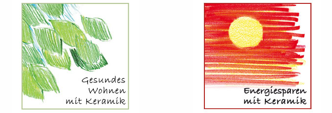 Gesundes Wohnen mit Keramik